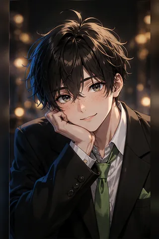 AIホスト 岬（純朴新人）のイラスト