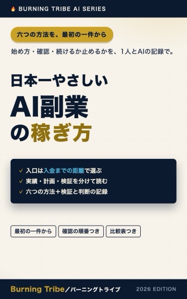 日本一やさしい AI副業の稼ぎ方 表紙